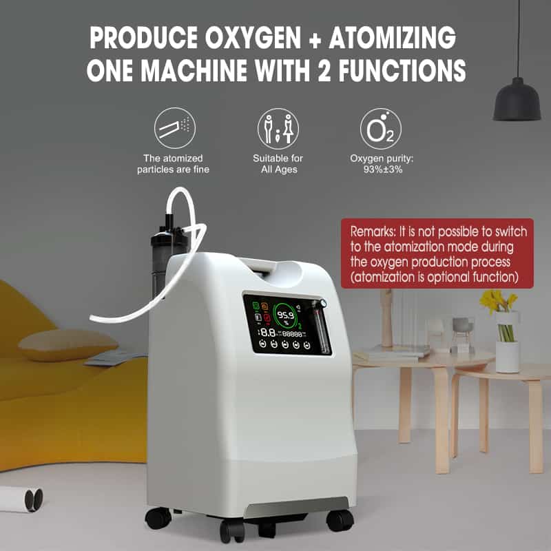 Home And Hospital Use 5L Oxygen Concentrator
